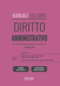 Manuale diritto amministrativo
