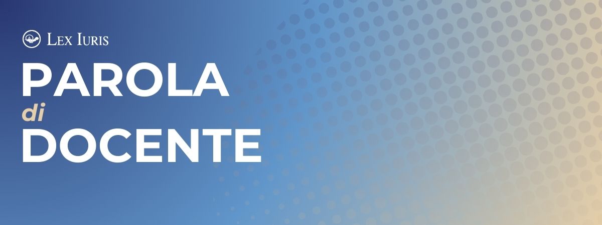 Questa è Parola di Docente, la rubrica che analizza il contesto socioeconomico nel quale avvocati, notai e magistrati sono immersi ogni giorno. Affronteremo la situazione dei giovani, dei tanti giovani, che si muovono attivamente per trovare il proprio posto nel mondo, ma anche la situazione dei professionisti, delle difficoltà quotidiane e delle soluzioni che questi giuristi trovano ai problemi della professione e della vita.